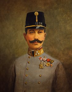 Kenraali Eduard von Bohm-Ermolli, n. 1916 (öljy kankaalle)