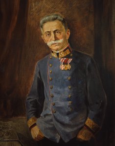 Kenraali Franz Graf Conrad von Hotzendorf, n. 1916 (öljy kankaalle)