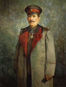 Kenraali Jekon, Bulgarian armeijan esikuntapäällikkö, n. 1916 (öljy kankaalle)