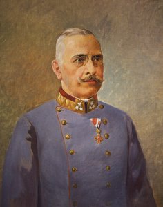 Kenraali Viktor Dankl von Krasnik, n. 1916 (öljy kankaalle)