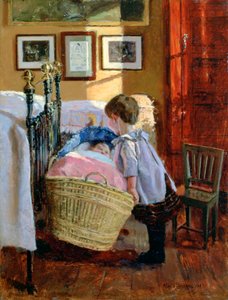 "The Watchful Eye", 1889 tekijältä Viggo Christian Frederik Vilhelm Pedersen