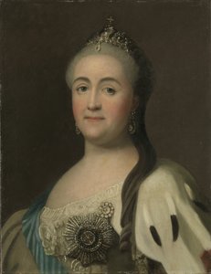 Keisarinna Katariina II:n muotokuva 1729-1796. tekijältä Vigilius Erichsen