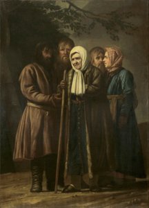 100-vuotias nainen Tsarskoe Selosta perheen kanssa