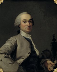 Lorenz Spenglerin, Ivory Turnerin ja Tanskan kuninkaallisen Kunstkammerin kuraattorin muotokuva