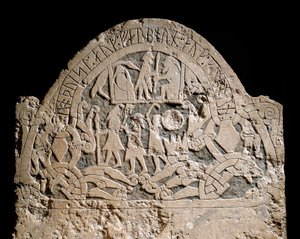Sanda-viikinkien hautakivi tekijältä Viking