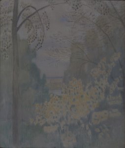 Pähkinäpuu, 1905 tekijältä Viktor Elpidiforovich Borisov Musatov
