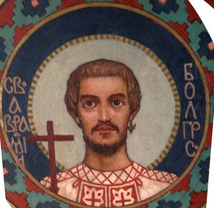 Pyhä Abraham Bulgariasta, 1885-1896 tekijältä Viktor Mikhaylovich Vasnetsov