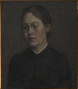 Taidemaalari Elisabeth Wandel tekijältä Vilhelm Hammershøi