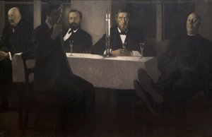 Viisi muotokuvaa tekijältä Vilhelm Hammershoi