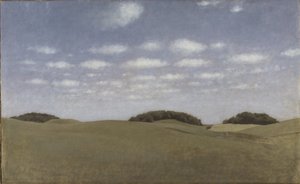 Maisema, Lejresta tekijältä Vilhelm Hammershøi