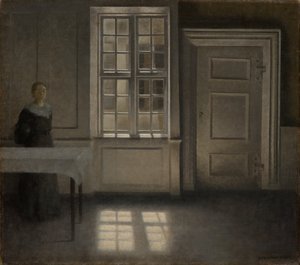 Strandgade, Sunshine tekijältä Vilhelm Hammershøi