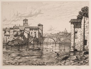 Jätä katsomaan Ponte Rotto i Rom tekijältä Vilhelm Kyhn