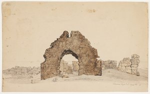 Salomonin kappeli. Bornholm tekijältä Vilhelm Kyhn