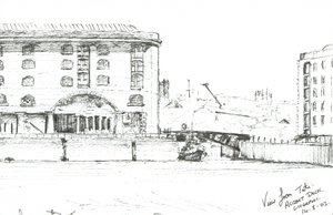 Albert Dock Liverpool, 2003, (Tussi paperille) tekijältä Vincent Alexander Booth
