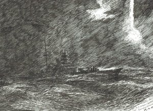 North Capen taistelu 1943, 2011 tekijältä Vincent Alexander Booth