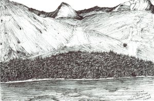 Causey Pike, 2005 tekijältä Vincent Alexander Booth