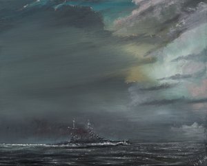 HMS Hood 1941, 2014, tekijältä Vincent Alexander Booth