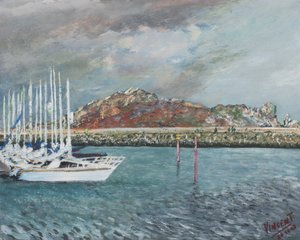 Howth, Irlanti, 2001, (Akryyli kankaalle) tekijältä Vincent Alexander Booth