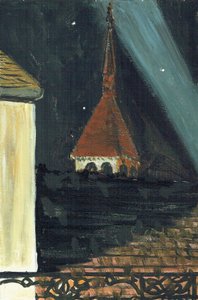 Laignes Francen kattonäkymä yöllä, 2006 tekijältä Vincent Alexander Booth