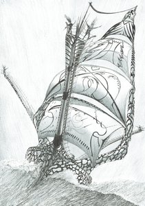 Storm Creators Sibuyan Sea, 2017, (muste paperille) tekijältä Vincent Alexander Booth