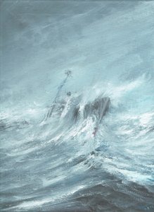 USS Hull hävisi Tyynenmeren taifuunissa 18. joulukuuta 1944, 2019 tekijältä Vincent Alexander Booth