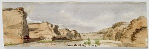 San Juanin kanjoni Dec rationaalinen käyttö nro 2 (kanjonin järkevä käyttö joulukuu, Arizona), 1869-1871 (akvarelli) tekijältä Vincent Colyer