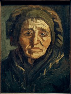 Bäuerin: Alte Frau mit dunkler Haube tekijältä Vincent van Gogh