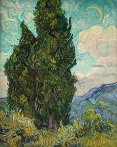 Sypressit tekijältä Vincent van Gogh