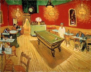 Das Nachtcafé an der Place Lamartine Arlesissa tekijältä Vincent van Gogh