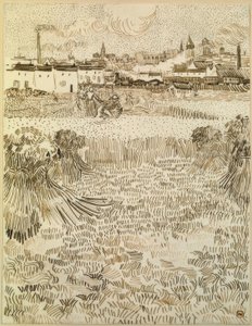Der Schnitter tekijältä Vincent van Gogh