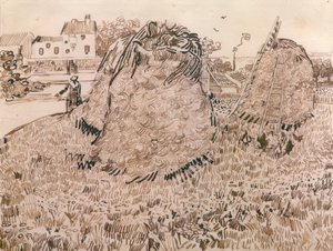 Die Strohhaufen tekijältä Vincent van Gogh