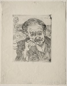 Tohtori Gachet, 1890. tekijältä Vincent van Gogh