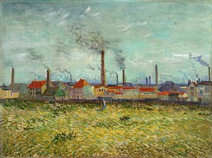 Tehtaat Clichyssä tekijältä Vincent van Gogh