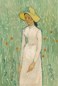 Tyttö valkoisessa tekijältä Vincent van Gogh
