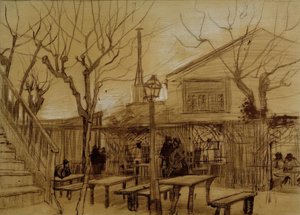 Guinguette tekijältä Vincent van Gogh