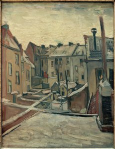 Hinterhöfe Antwerpenissä tekijältä Vincent van Gogh