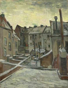 Takaapäin nähtyjä taloja tekijältä Vincent van Gogh