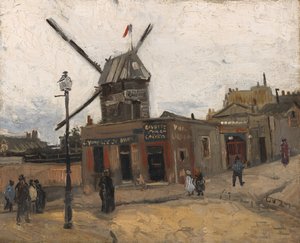 Le Moulin de la Galette tekijältä Vincent van Gogh