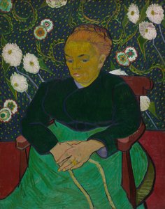Madame Roulin Rocking the Cradle La berceuse, 1889. tekijältä Vincent van Gogh