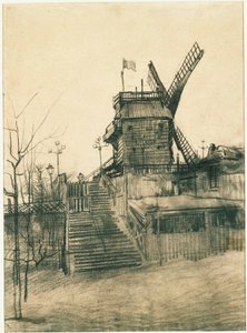 Moulin de la Galette tekijältä Vincent van Gogh