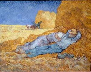 Keskipäivä eli Siesta tekijältä Vincent van Gogh