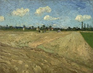Kynnetyt pellot ("Vaot") tekijältä Vincent van Gogh