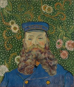 Joseph Roulinin muotokuva. 1889 tekijältä Vincent van Gogh