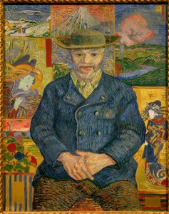 Isä Tanguyn muotokuva Vincent Van Goghin (1853-1890) maalaus 1887 su. 0,92x0,73 m Pariisi, Rodin-museo - Isän Tanguyn muotokuva (Julien Tanguy tekijältä Vincent van Gogh