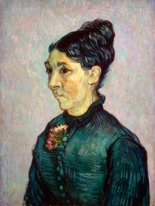 Madame Jeanne Lafuye Trabucin muotokuva, 1889. tekijältä Vincent van Gogh
