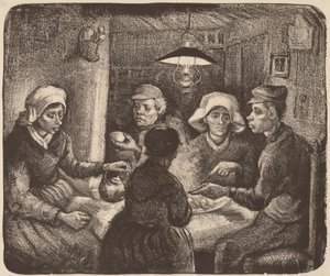 Perunansyöjät, 1885. tekijältä Vincent van Gogh