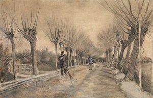 Road in Etten, 1881. tekijältä Vincent van Gogh
