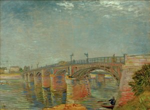 Seinen silta Asnièresin lähellä tekijältä Vincent van Gogh