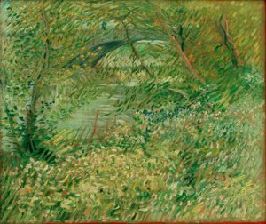 Seineufer im Frühling am Pont de Clichy tekijältä Vincent van Gogh