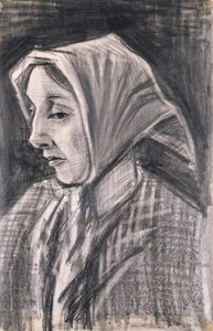 Sien, Kasvot vasemmalle tekijältä Vincent van Gogh